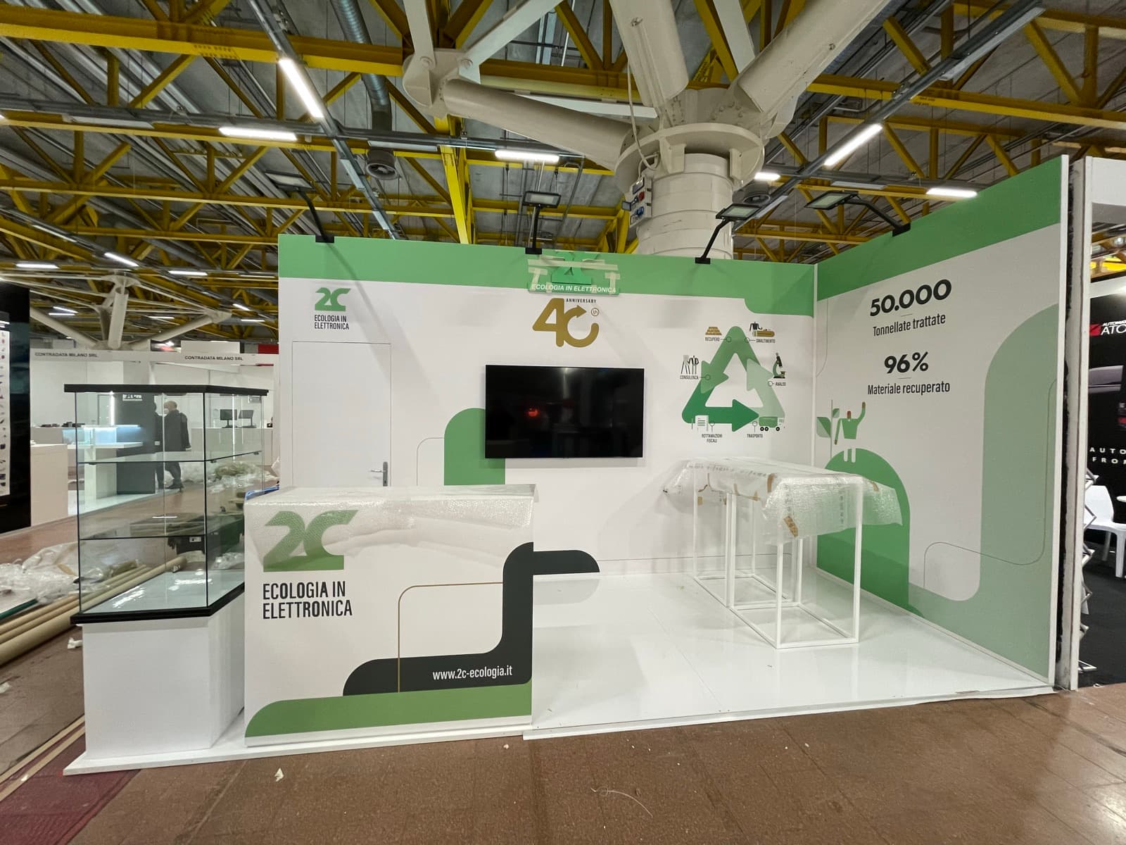 2C Ecologia anniversary stand