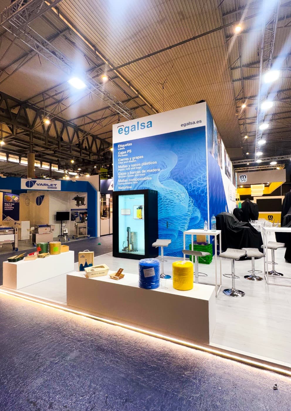 Egalsa stand overview