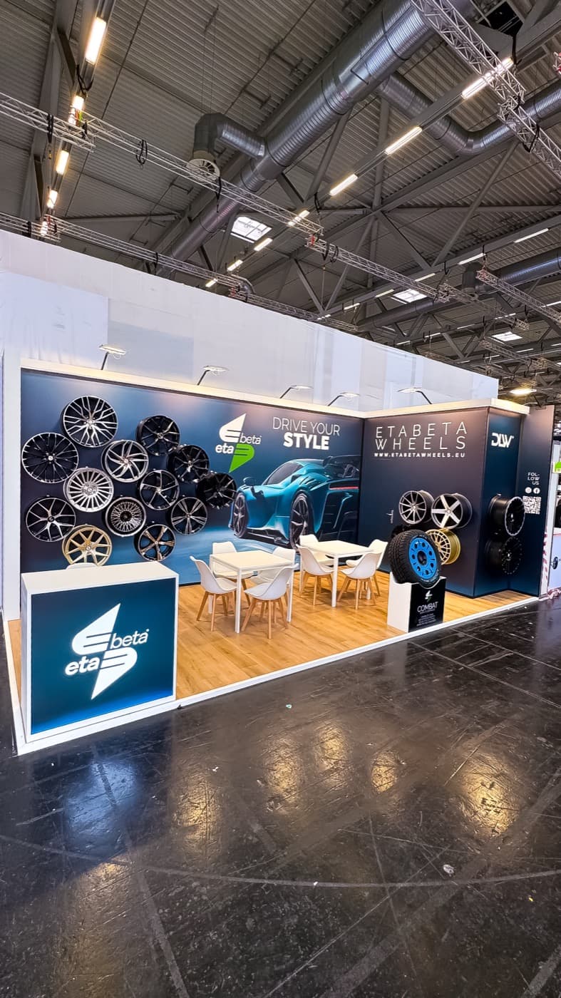 Etabeta Wheels stand overview