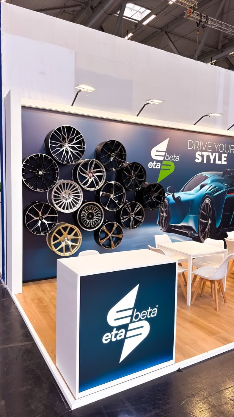 Etabeta Wheels product wall