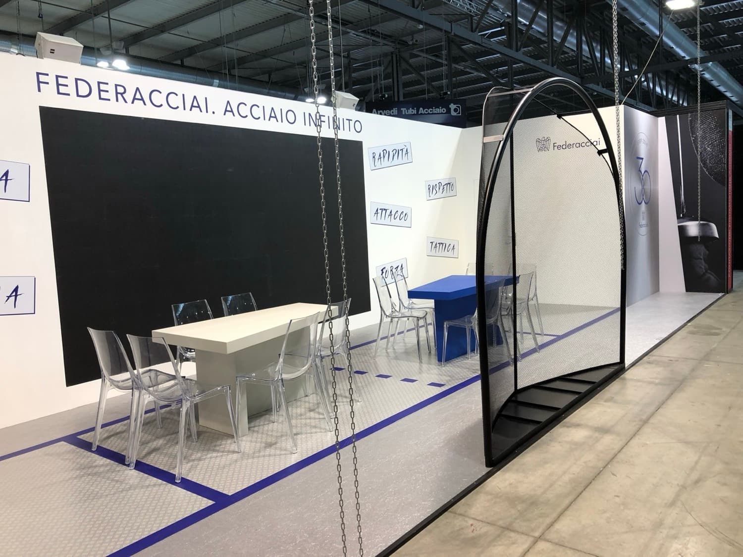 Federacciai steel federation activation stand
