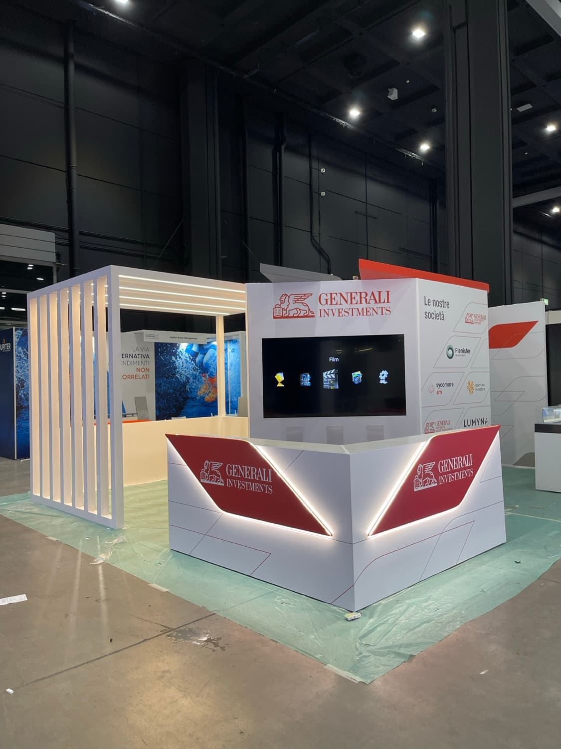 Generali Investments reception desk