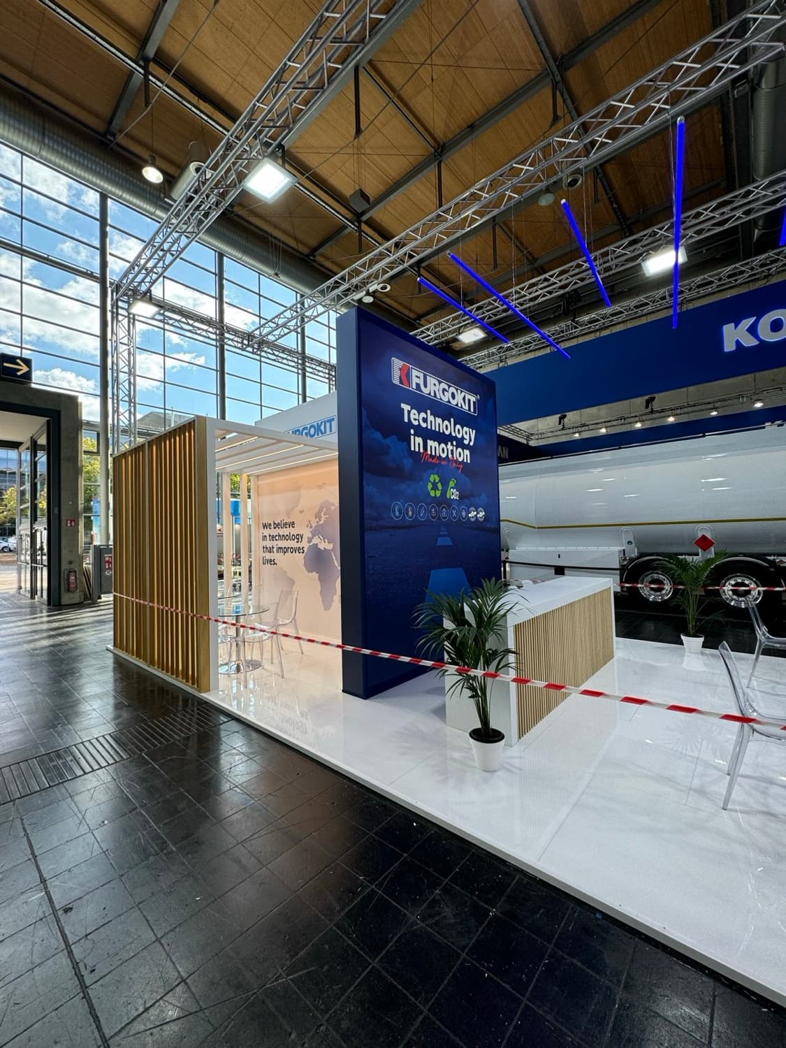 Pezzaioli trailers stand