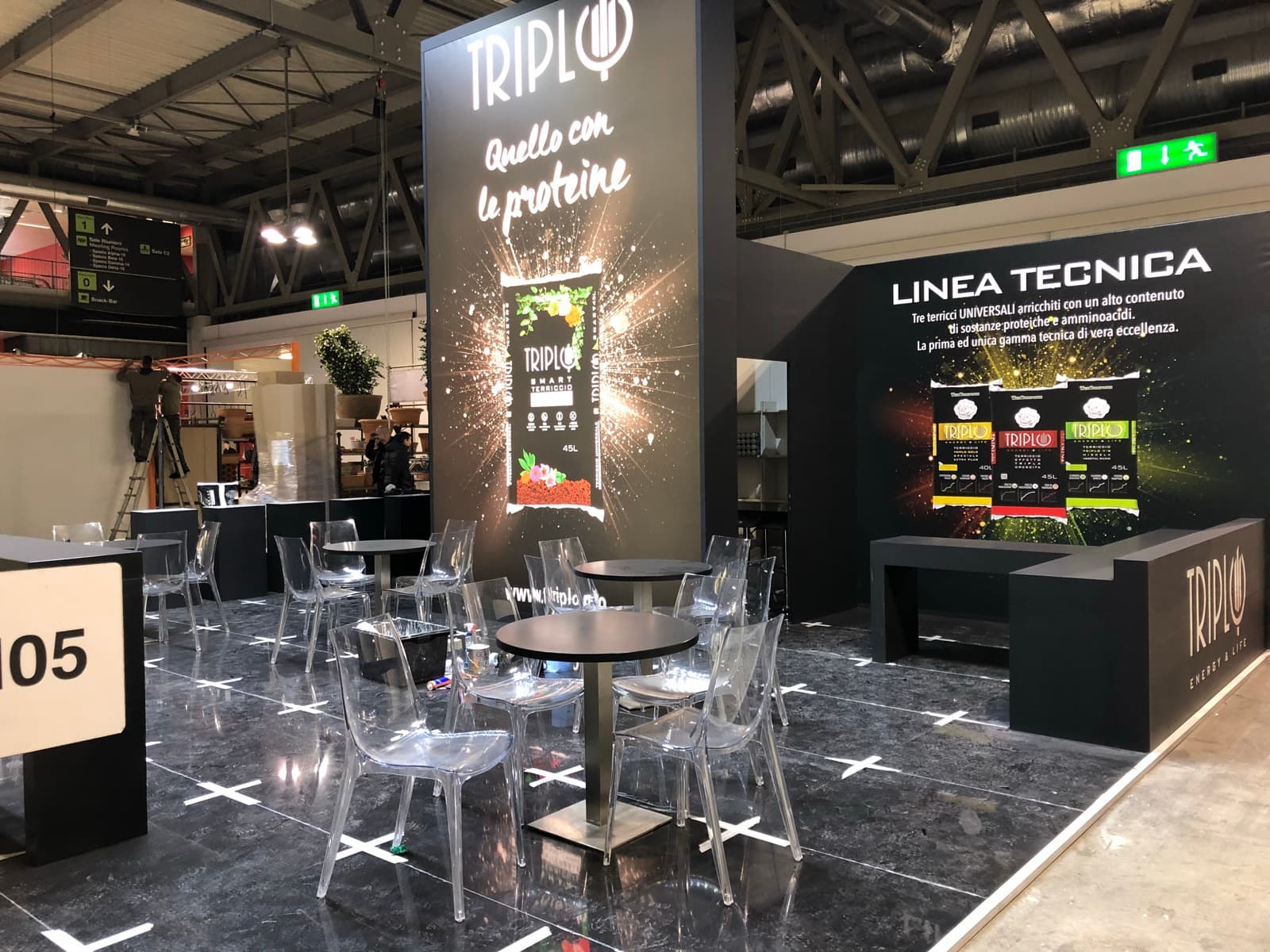 Triplo stand overview