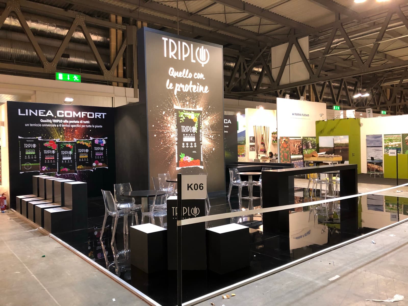 Triplo Linea Comfort display
